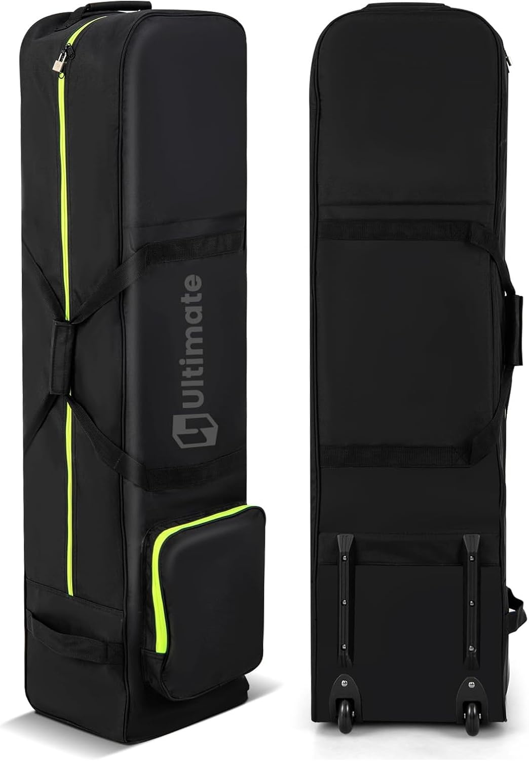 Golf Reisetasche mit Rädern – Faltbar für Reisen und Flüge, 31,5 x 25,5 x 128 cm