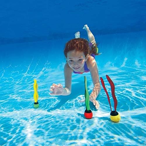 Intex 55503 – Mehrfarbige Kunststoff-Tauchbälle für den Wasserspaß