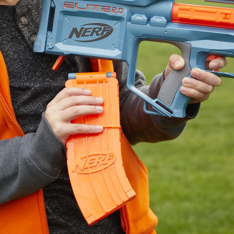 NERF Elite 2.0 Motoblitz Blaster mit Zielfernrohr für 8-Jährige