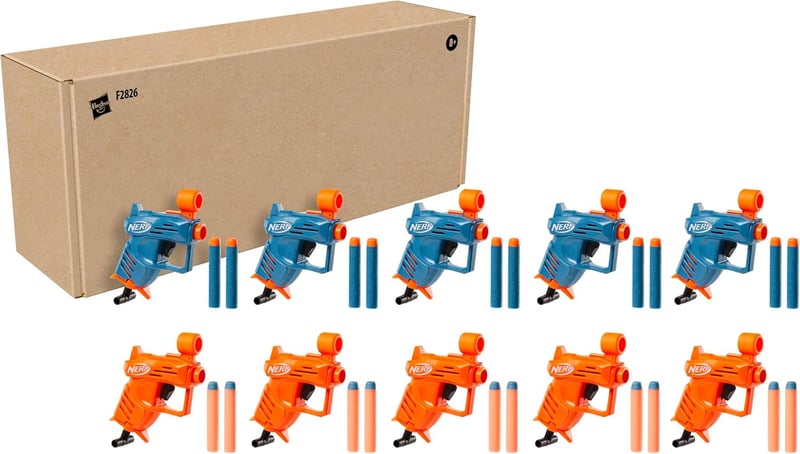 NERF Elite Ace SD-1 Party Pack – 10 Blaster mit 20 Darts