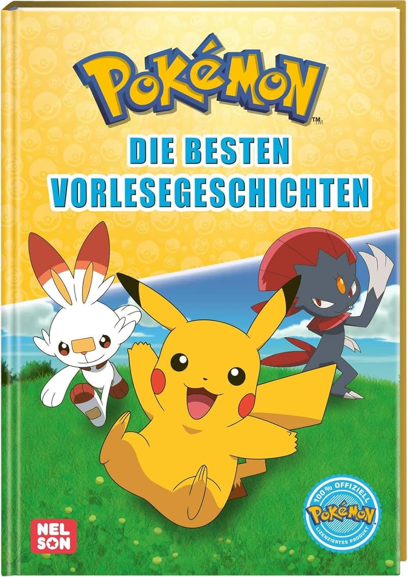 Pokémon Vorlesebuch: 5 spannende Abenteuer für Kinder