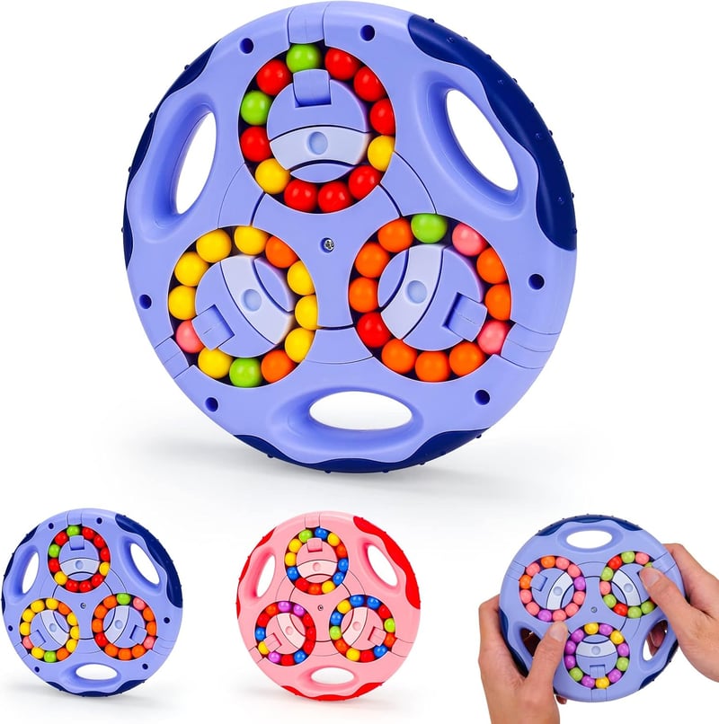 Rotierender Fingerwürfel - IQ Spielzeug für Kinder und Erwachsene