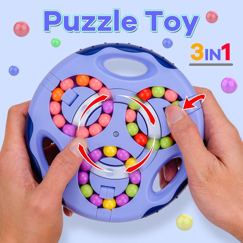 Rotierender Fingerwürfel - IQ Spielzeug für Kinder und Erwachsene