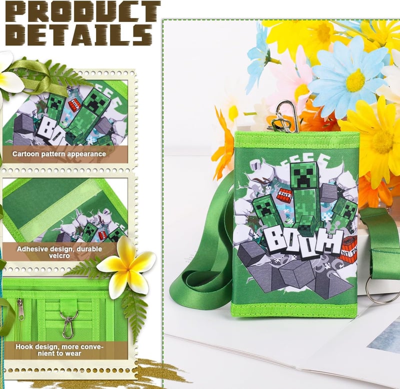 Grünes Portemonnaie für Jungen – ideal als Geburtstagsgeschenk