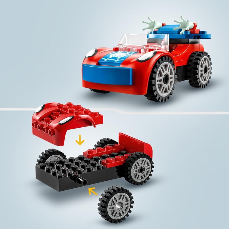 LEGO Marvel Spider-Man Auto Set mit leuchtenden Teilen, ab 4 Έτη