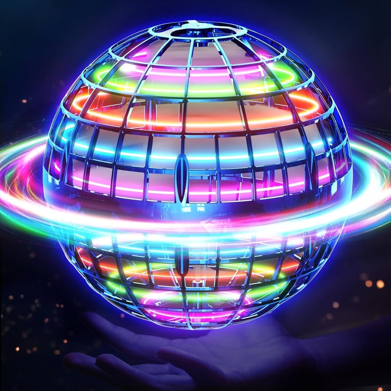 LED Hover Orb – Flugspielzeug für Kinder ab 6 Jahren, blau