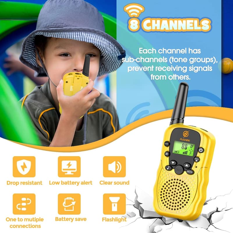 Weihnachtsgeschenk für Kinder: Walkie Talkies für 6-12 Jahre