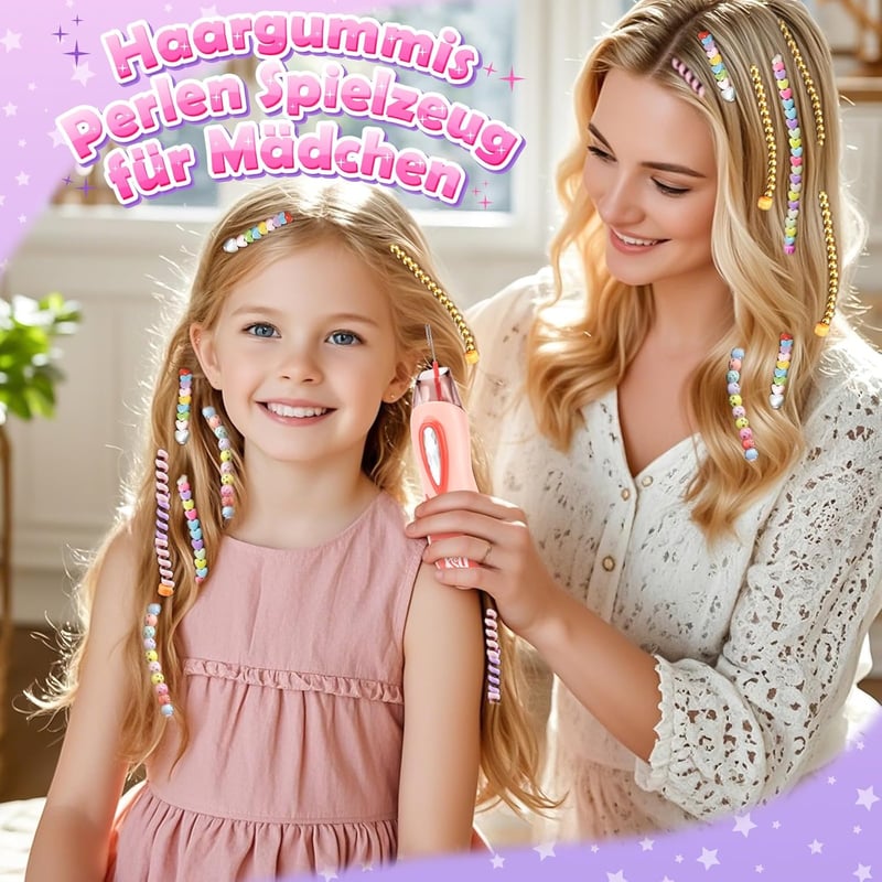 Haarschmuck-Set für Mädchen 5-10 Jahre – DIY Flechtmaschine