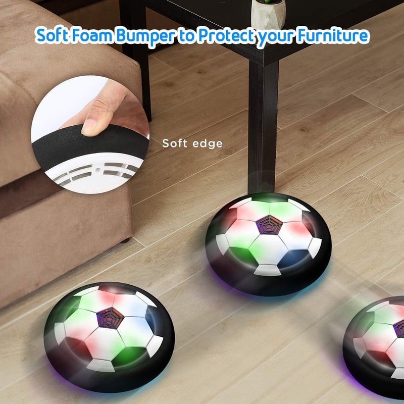 LED Air Power Fußball - Schwebender Ball für Kinder 3-12 Jahre