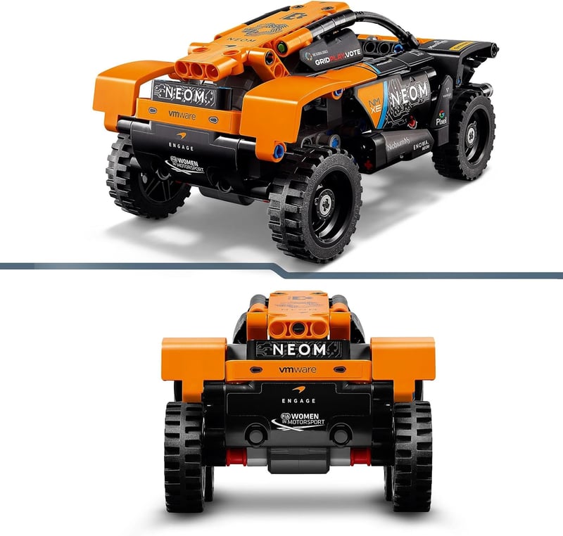LEGO Technic McLaren Extreme E Rennauto mit Rückziehmotor, 42166