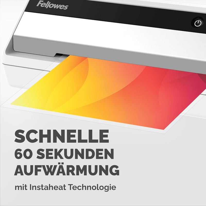Fellowes Saturn A4 Laminiergerät mit InstaHeat und Auto-Abschaltung