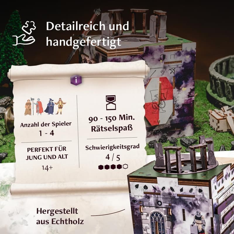 Interaktives 3D Holzpuzzle 