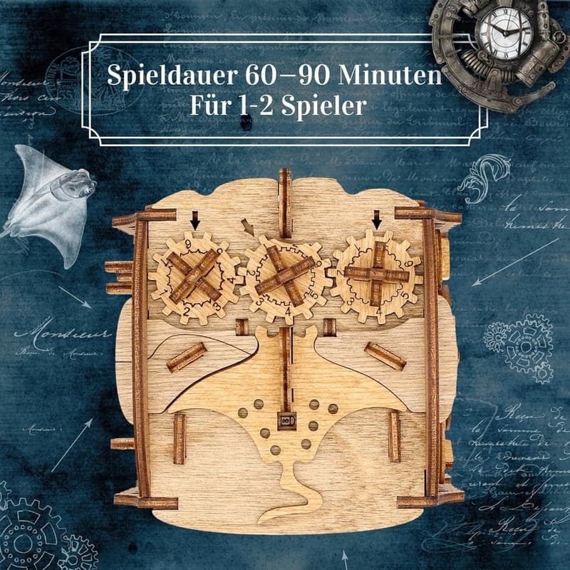 Captain's Nemo Nautilus - 3D Escape Room Puzzle für Erwachsene und Kinder