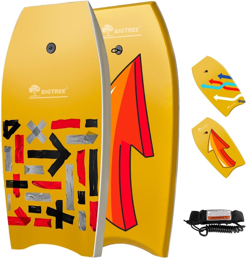 Bigtree Bodyboard 94 cm – Leichtes Schwimmbrett für Anfänger & Fortgeschrittene