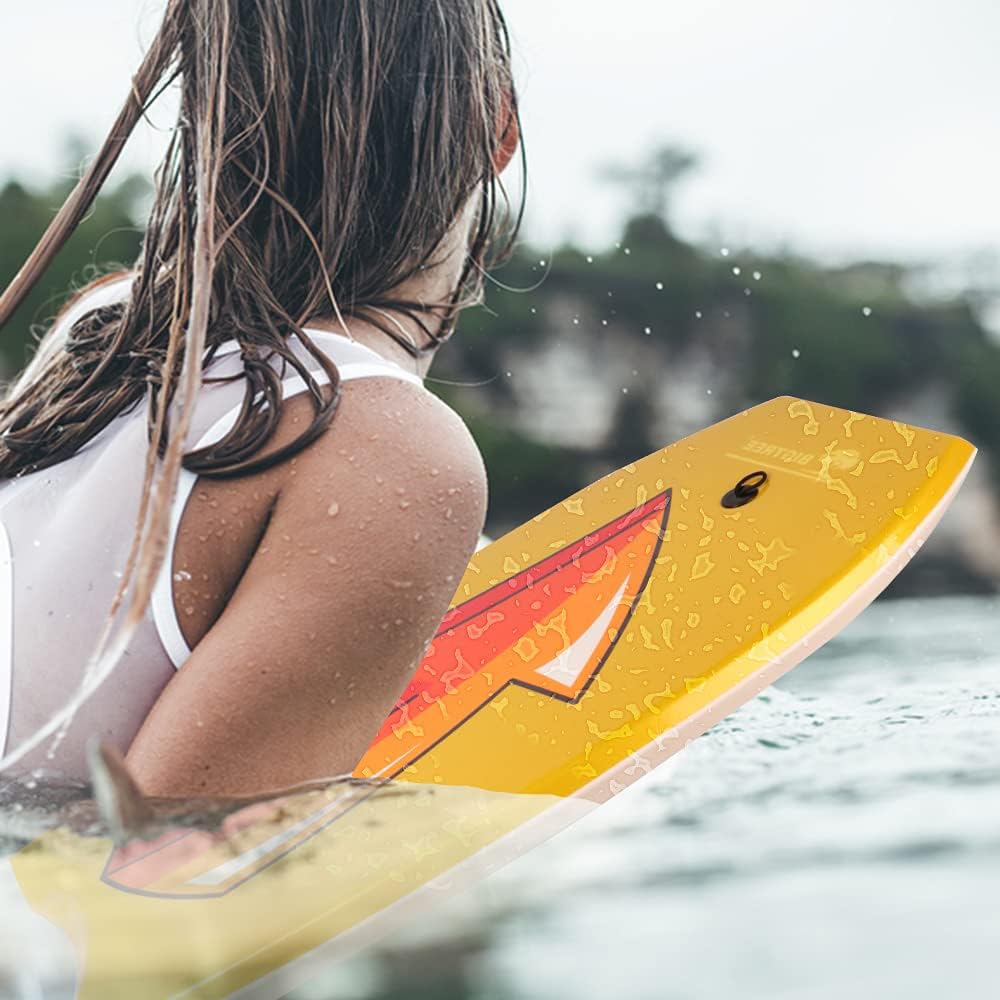 Bodyboard für Einsteiger & Fortgeschrittene mit TPU-Sicherheitsseil