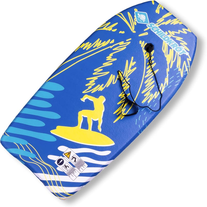 Schildkröt Bodyboard L mit Nylonüberzug und EPS-Kern, 93 x 46 cm, bis 75 kg