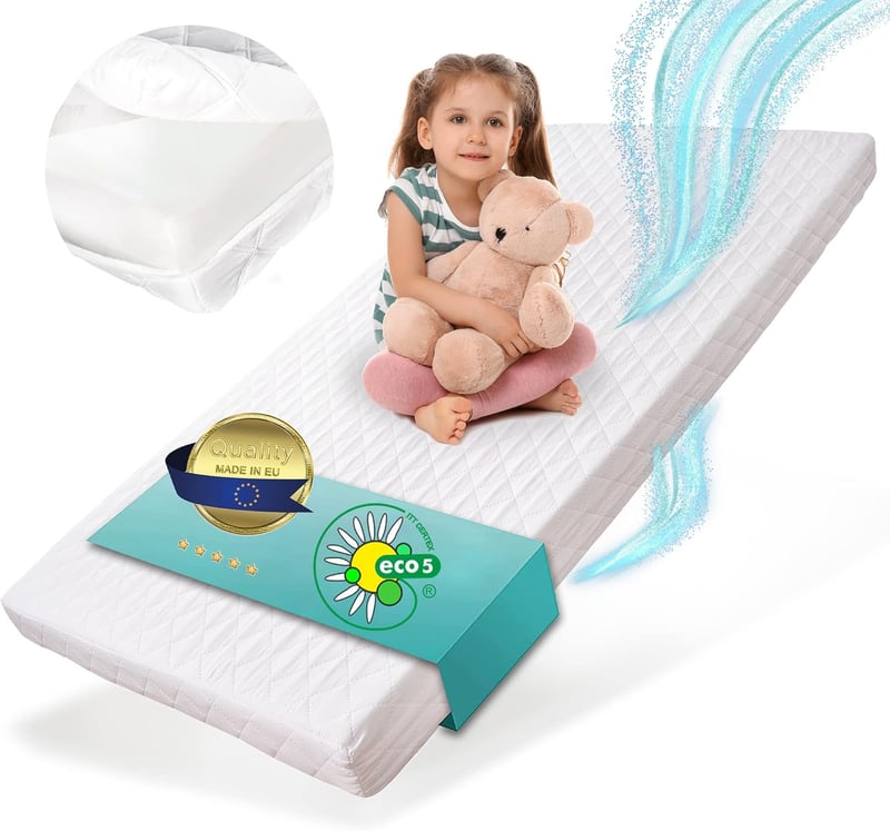 Alcube® Kindermatratze 90 x 200 cm mit waschbarem Bezug