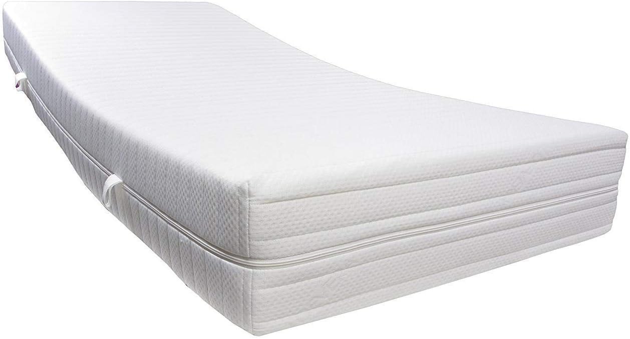 Dibapur® Kaltschaummatratze SEHR FEST 140x200 cm, bis 200 kg