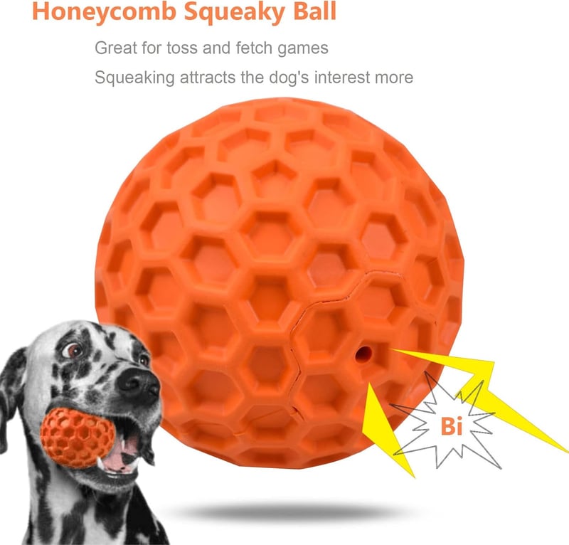 Unzerstörbares Hundespielzeug aus Hartgummi – 4er Set für alle Hunde