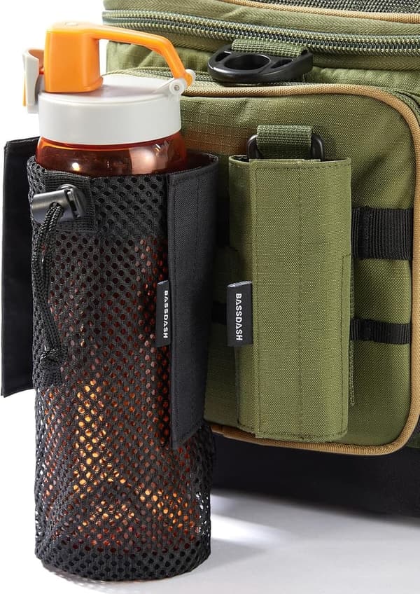 Faltbarer Molle Wasserflaschenbeutel mit Karabiner für Outdoor-Aktivitäten