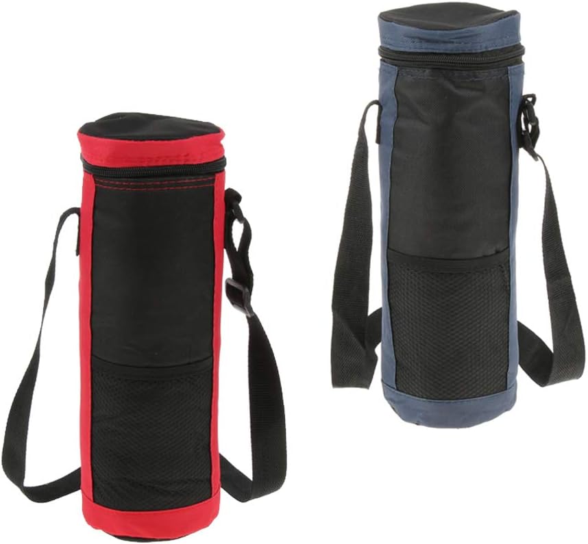 Wasserdichte isolierte Kühltasche für Trinkflasche, 2 l, rot