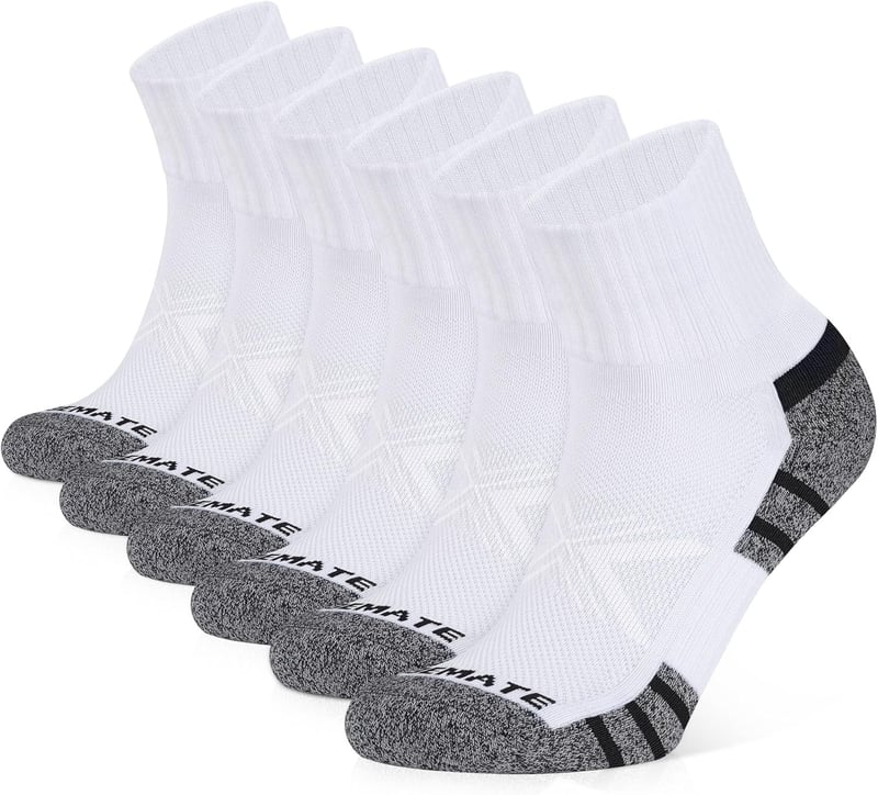 Herren Sneaker Socken aus Baumwolle mit Frotteesohle - 6 Paar