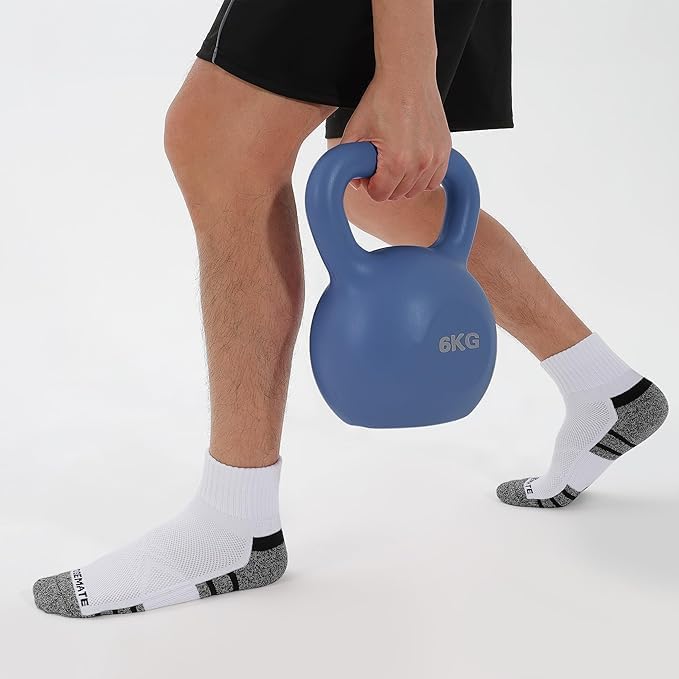 Herren Sneaker Socken aus Baumwolle mit Frotteesohle - 6 Paar