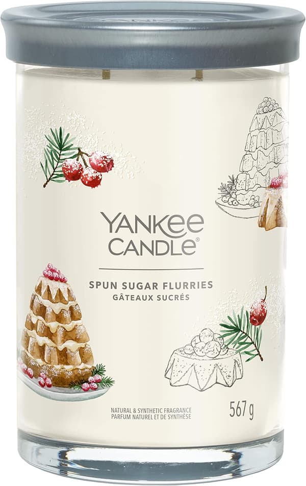 Yankee Candle Signature Duftkerze „Spun Sugar Flurries“ aus Soja-Wachs