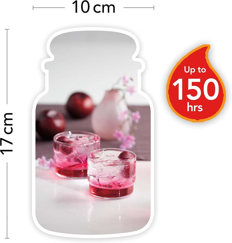 Yankee Candle Duftkerze Sweet Plum Sake | Große Glaskerze | Brenndauer: 150 Stunden