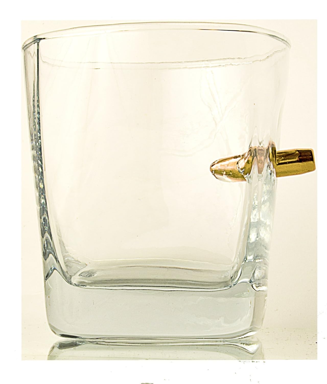 KolbergGlas Whiskyglas mit Projektil Cal.308 für ihn