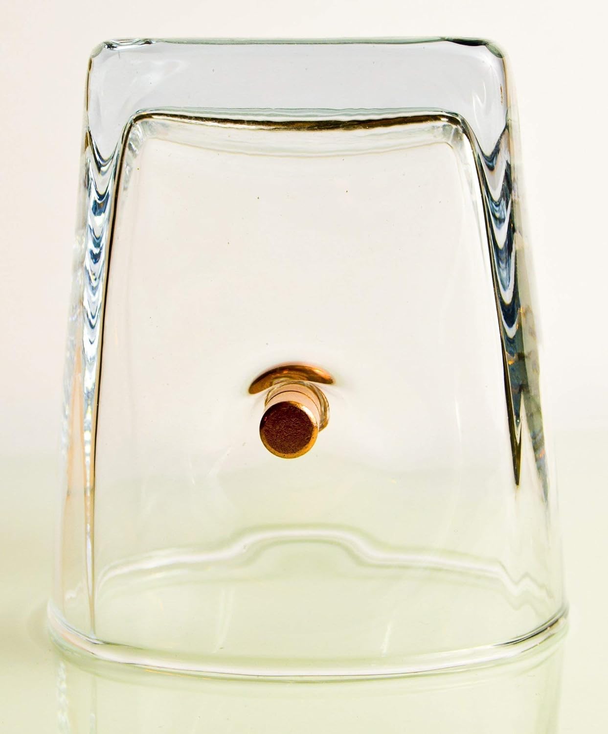 KolbergGlas Whiskyglas mit Projektil Cal.308 für ihn
