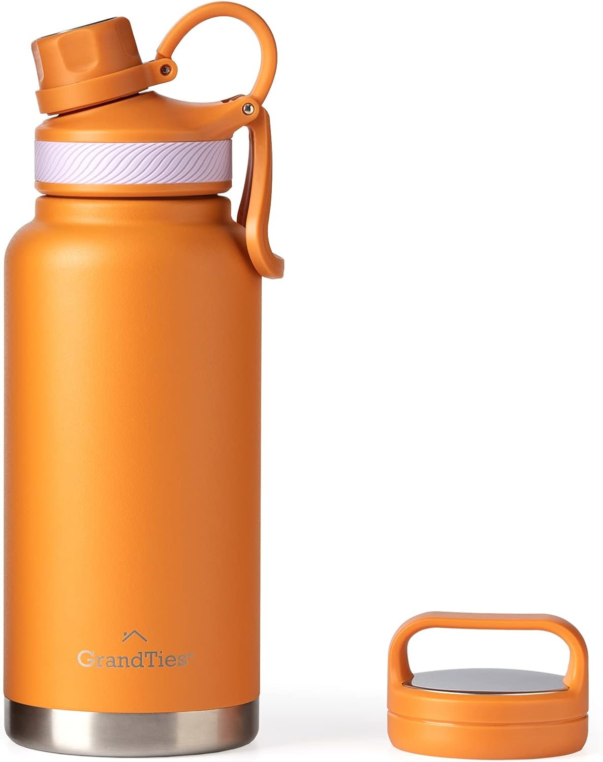Vakuumisolierte Edelstahl-Wasserflasche 946 ml für Reisen - Karotte