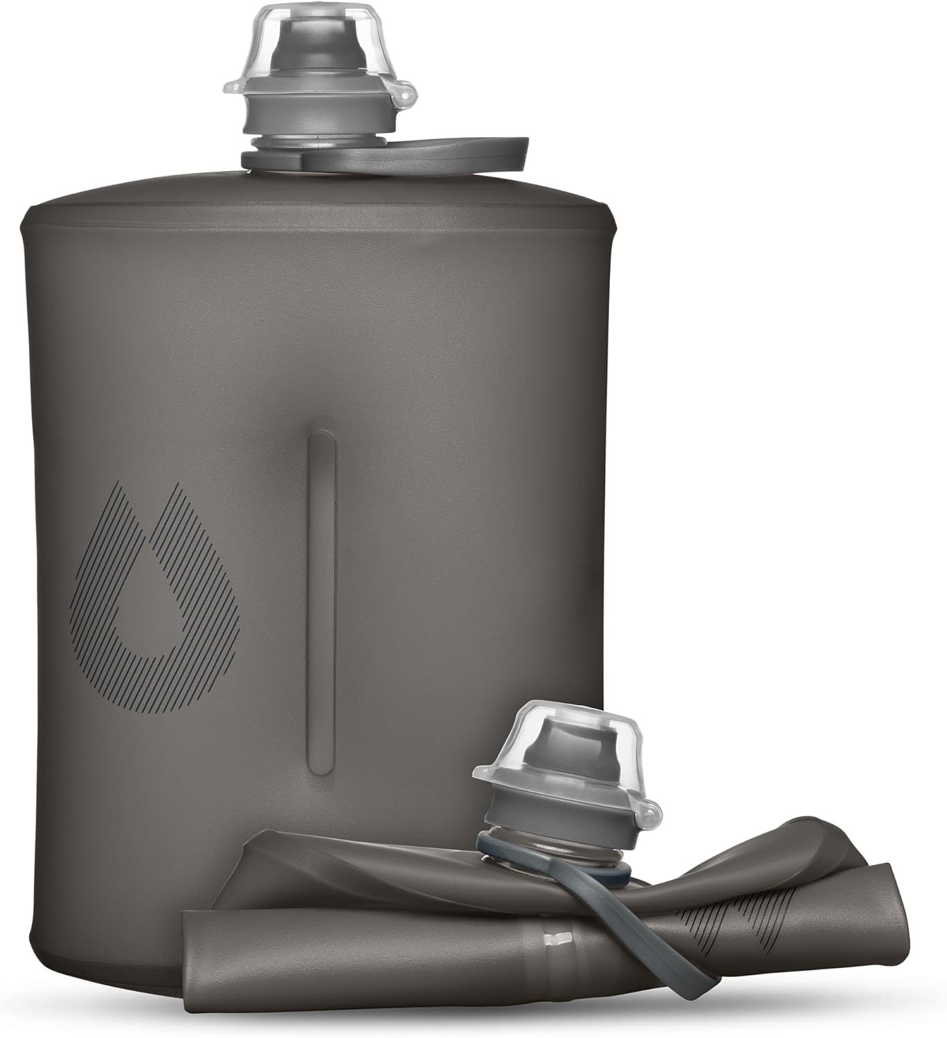 Ultraleichte 1L faltbare Wasserflasche für Reisen und Outdoor-Aktivitäten