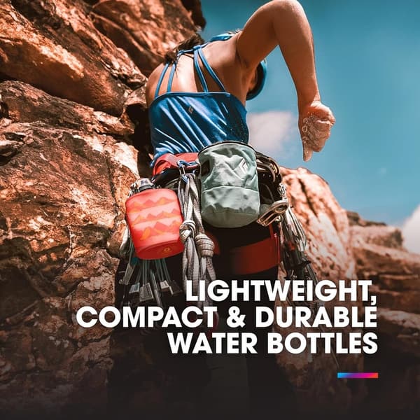 Zusammenklappbare Wasserflasche 500ml - Ultraleicht für Outdoor-Aktivitäten