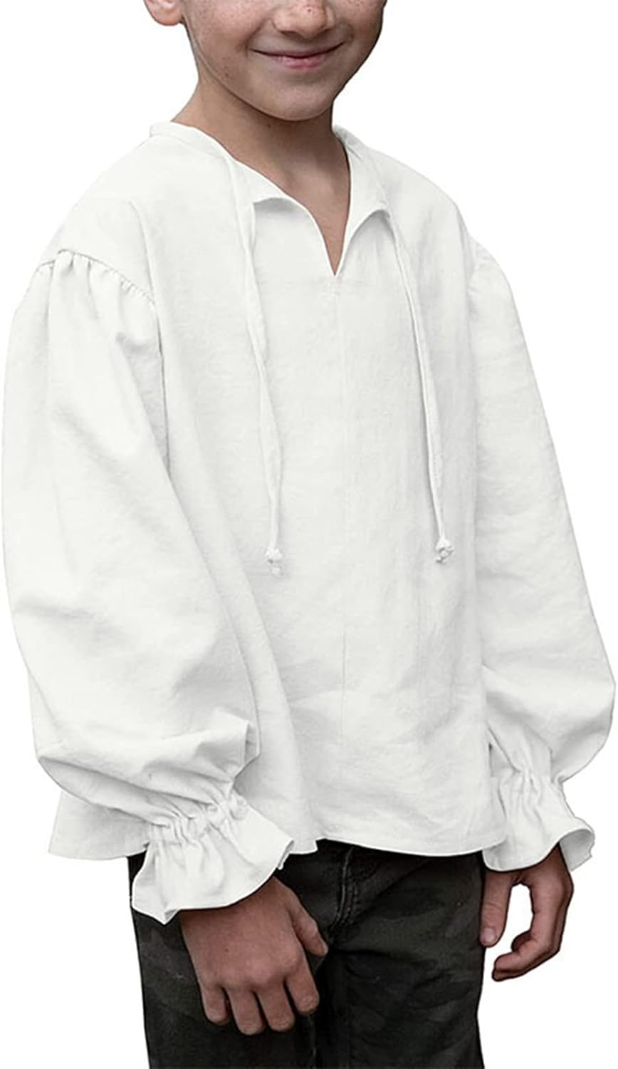 Festliches Fahrrad Shirt für Jungen mit langen Ärmeln und Rüschen