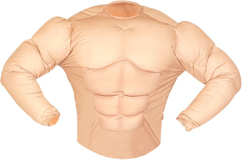 Muskelshirt für Kinder – Superhelden-Design für Fasching
