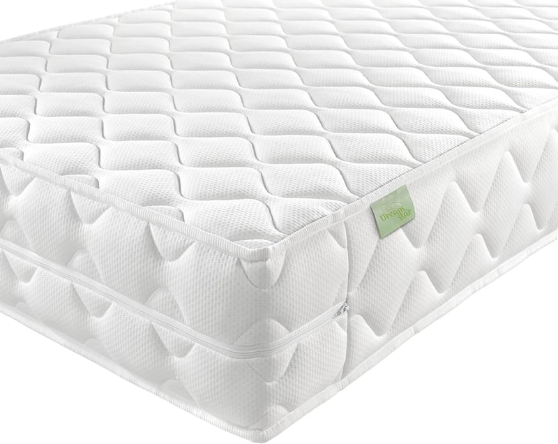 Ergonomische 7-Zonen Taschenfederkernmatratze 90x190 cm, 22 cm hoch, Öko-Tex zertifiziert