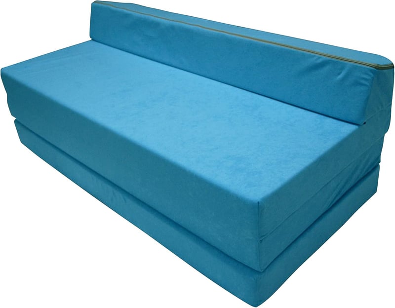 Klappmatratze 200x120 cm - Faltbare Gästematratze aus Premium-Schaumstoff