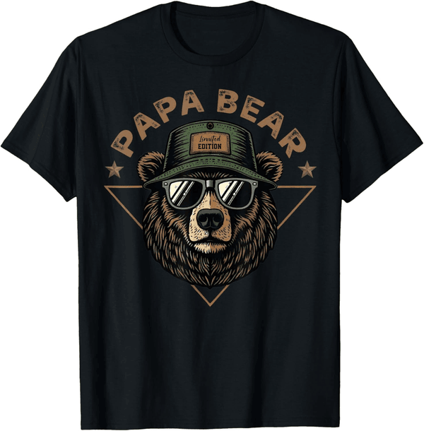 Vatertags T-Shirt für Papa Bear – ideales Geschenk für Väter