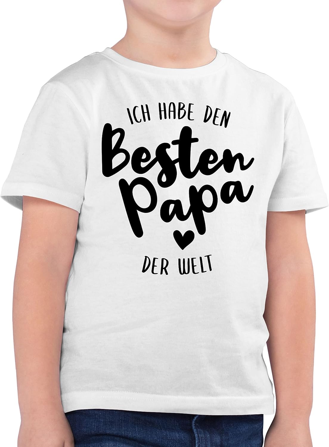 Vatertagsgeschenk: Kinder T-Shirt für Jungs - Bester Papa der Welt