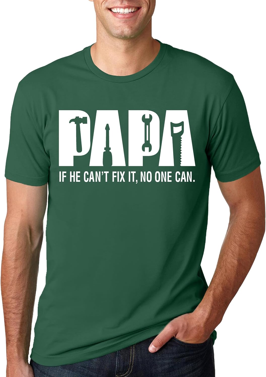 Vatertags-T-Shirt für Papa, Größen S-XXL