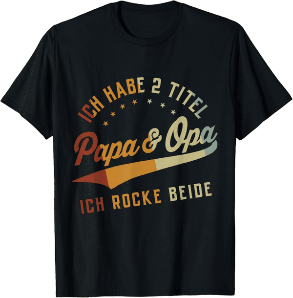Vatertags-T-Shirt für Opa und Papa
