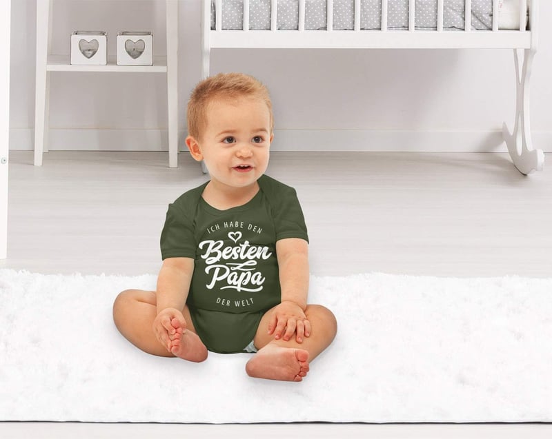 Babybody mit Spruch 