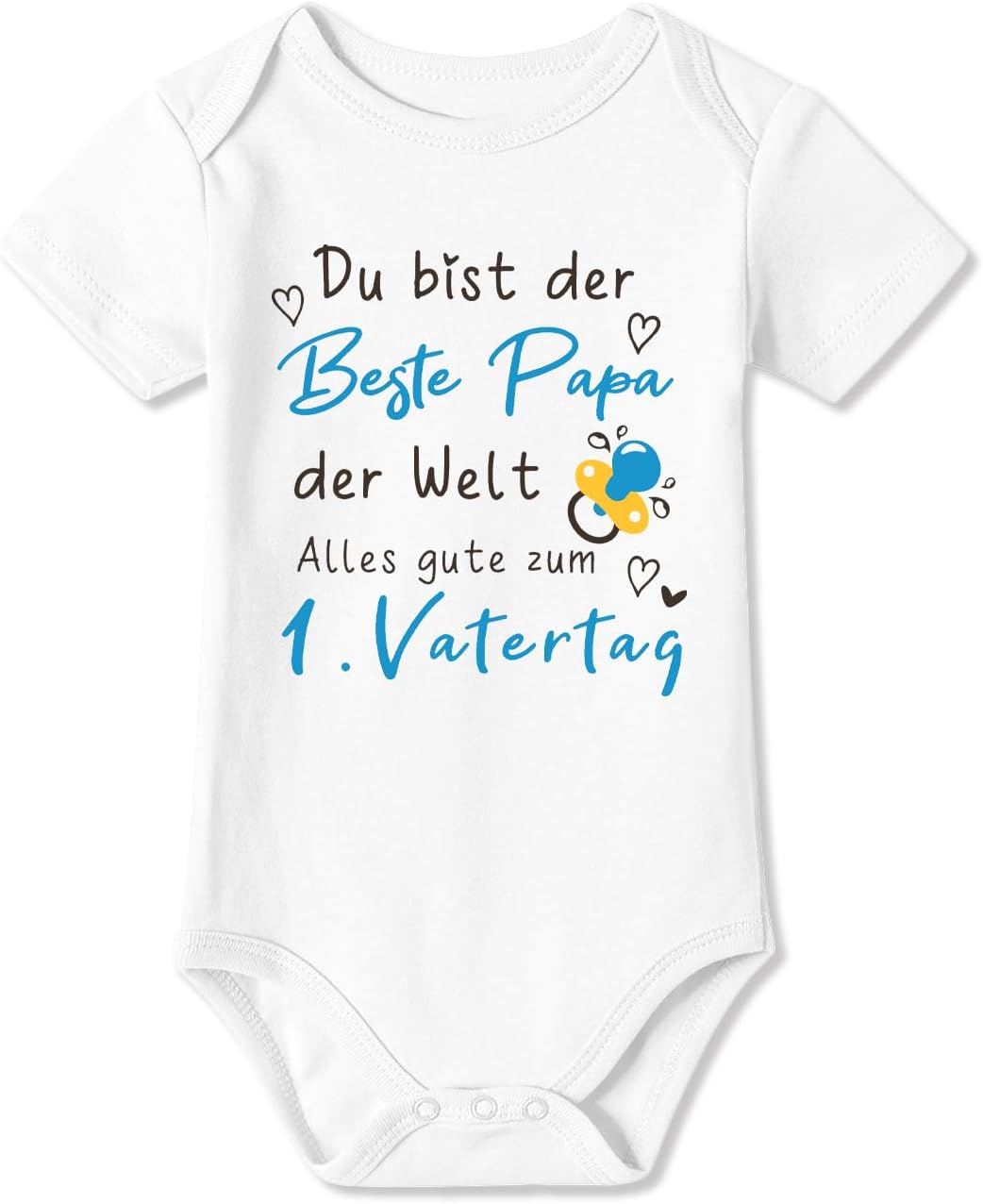 Vatertagsgeschenk: Unisex Baby Strampler 