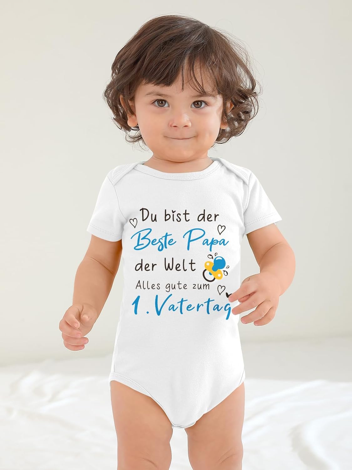 Vatertagsgeschenk: Unisex Baby Strampler 