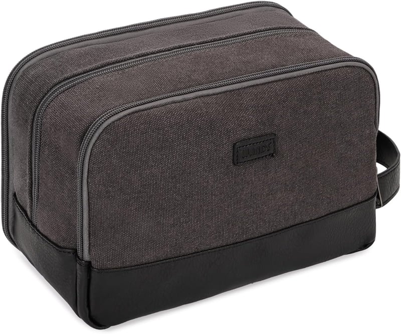 Reise-Kulturtasche aus wasserabweisendem Canvas für Herren