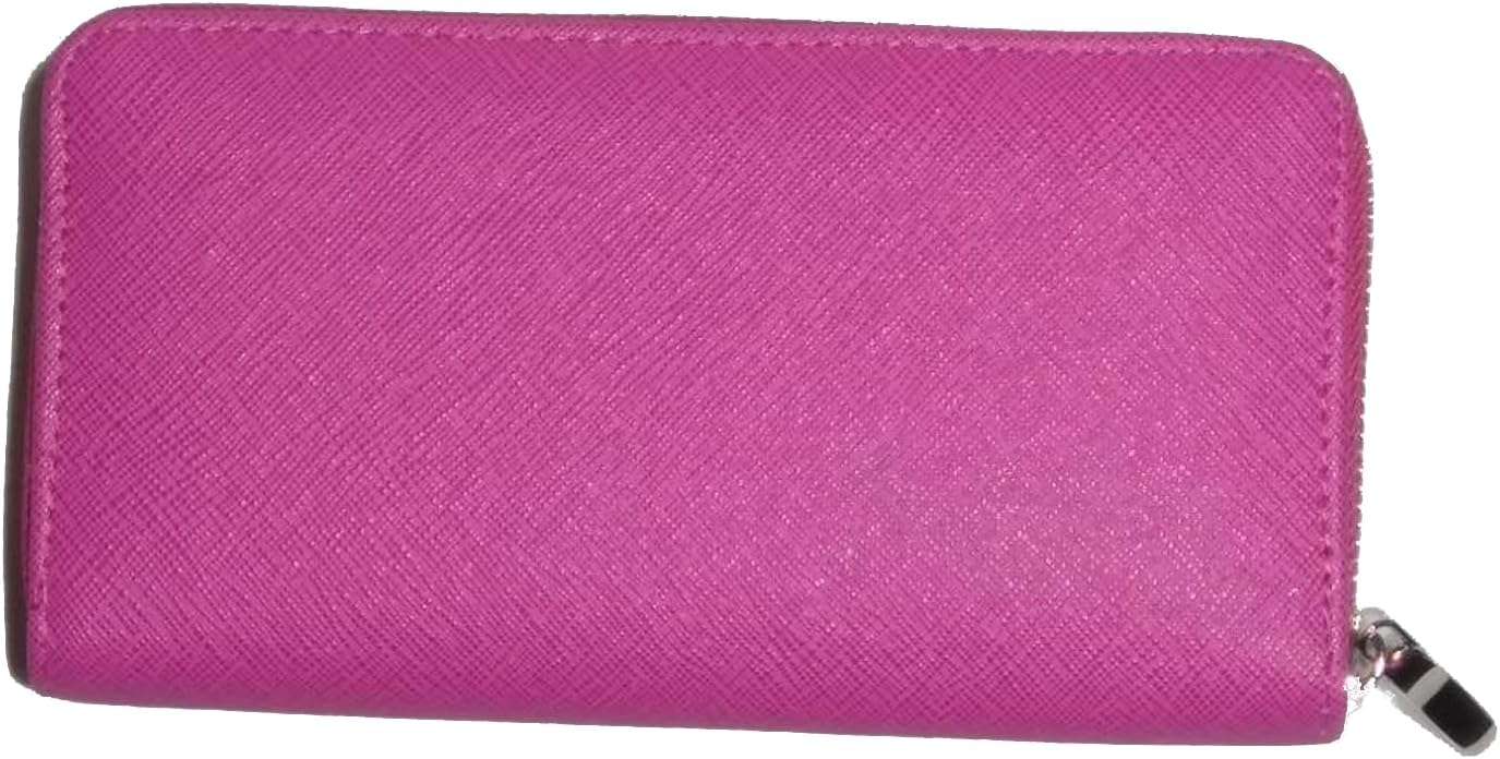 Grosse Damen Geldbörse mit Reißverschluss in Pink
