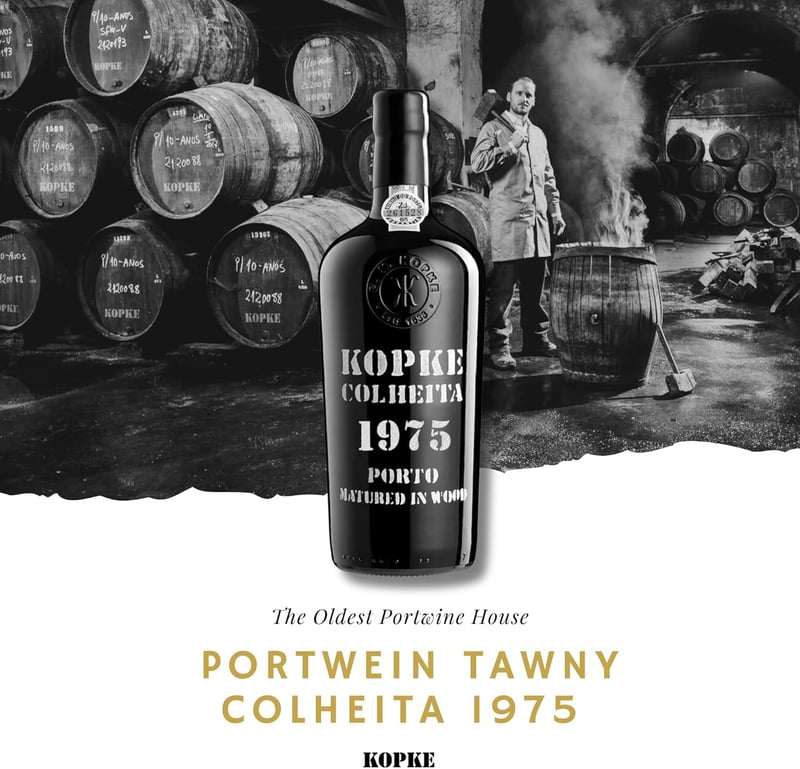 Tawny Portwein 1975 in Geschenkbox – 0,75l für den 50. Geburtstag