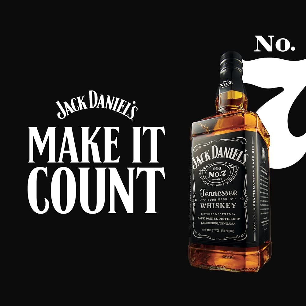 Jack Daniel's Old No. 7 Tennessee Whiskey - 3,0L - 40% Vol - Karamell & Vanille