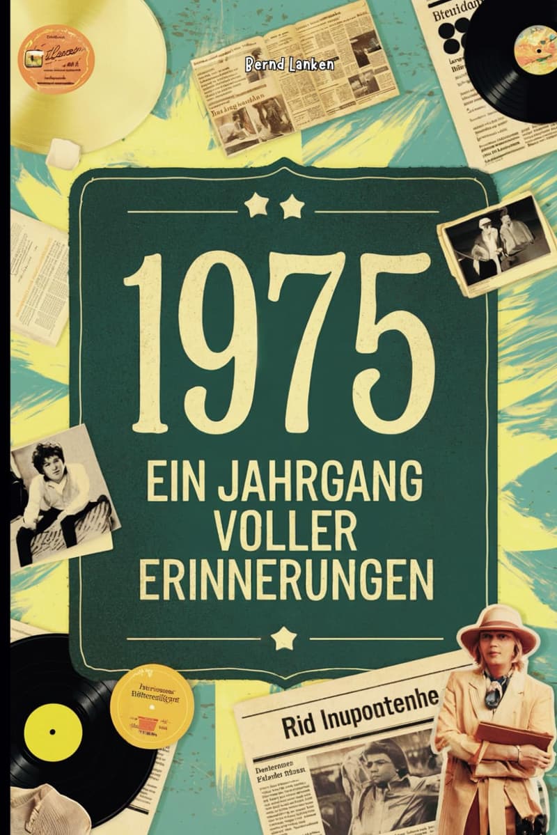 50. Geburtstag: Erinnerungsbuch über das Jahr 1975 mit Anekdoten